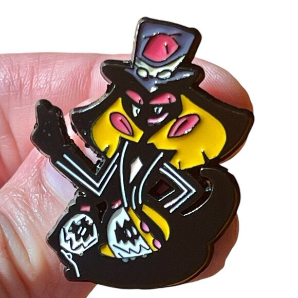 Hazbin Hotel Sir Pentious Enamel Pin - Picture 1 of 9